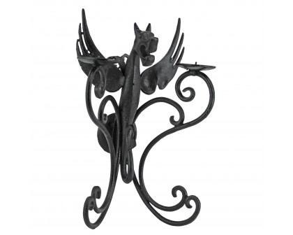 Toscano - Castle Dragon Gothic Wall Sconce