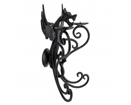 Toscano - Castle Dragon Gothic Wall Sconce