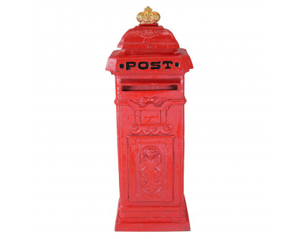 Toscano - British-Style Mailbox in Cast Iron