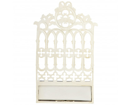 Toscano - Gothic Revival Wall Mount Flower Box in Cast Iron