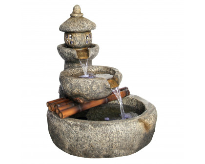 Toscano - Tranquil Springs Pagoda Garden Fountain