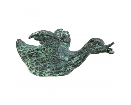 Toscano - Lindell Pond Ducks Spitting Garden Statue