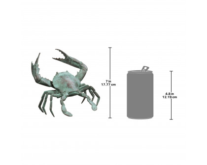 Toscano Crab Garden Statue - Medium