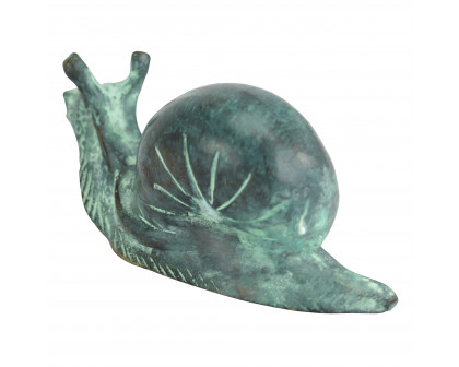 Toscano Land Snail Garden Statue - Small