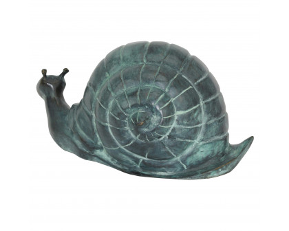 Toscano Land Snail Garden Statue - Large