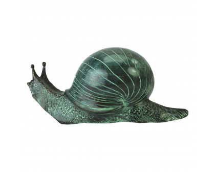 Toscano Land Snail Garden Statue - Medium