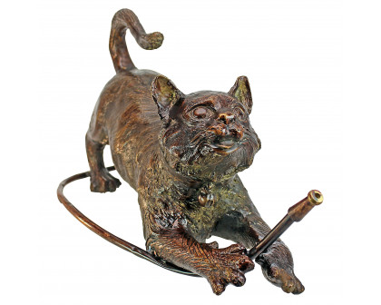 Toscano - Raining Cats Piped Garden Statue