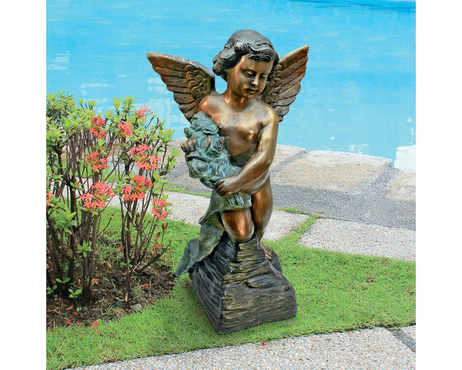 Toscano - Memorial Angel Garden Statue