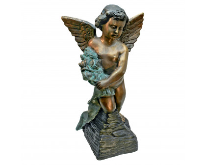 Toscano - Memorial Angel Garden Statue