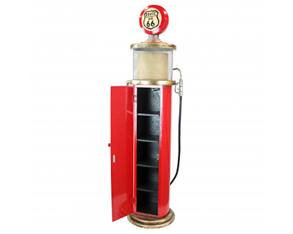 Toscano - Route 66 Gas Pump Floor Lamp