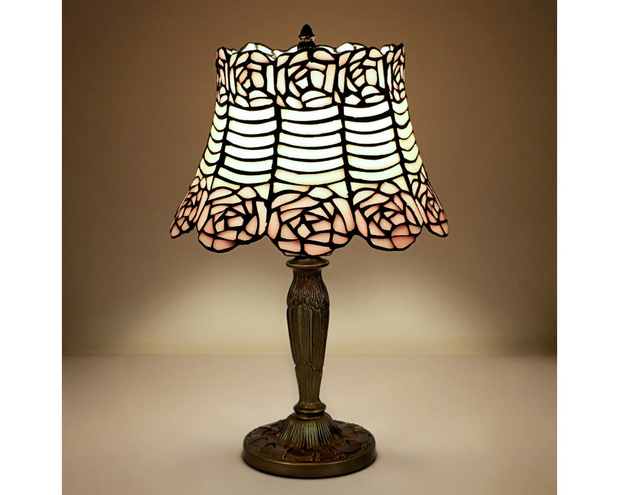 Toscano - Parisian Folies Tiffany-Style Lamp in Stained Glass