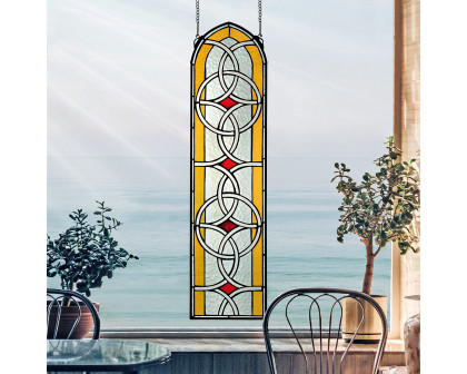 Toscano - Celtic Knotwork Tiffany-Style Stained Glass Window