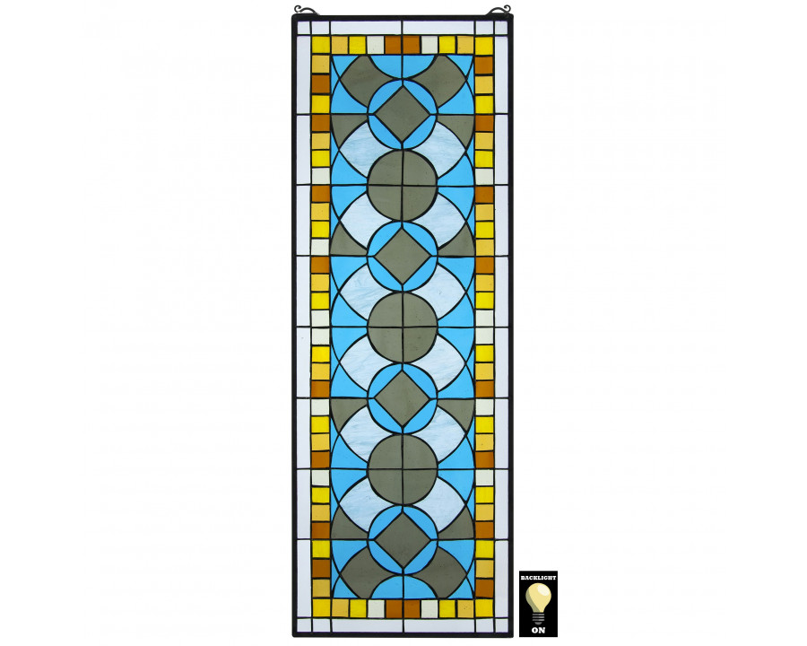 Toscano - Boundless Rhythm Tiffany-Style Stained Glass Window