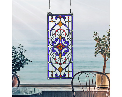 Toscano - Hyde Street Tiffany-Style Stained Glass Window