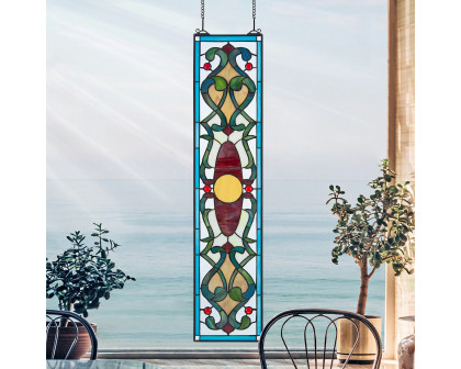 Toscano - Westbourne Place Tiffany-Style Stained Glass Window