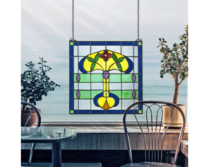 Toscano - Horta Tiffany-Style Stained Glass Window