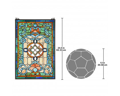 Toscano - Garnier Tiffany-Style Stained Glass Window