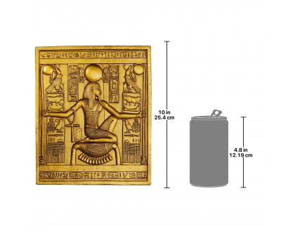 Toscano Egyptian Temple Stele Wall Plaque - Tutankhamen