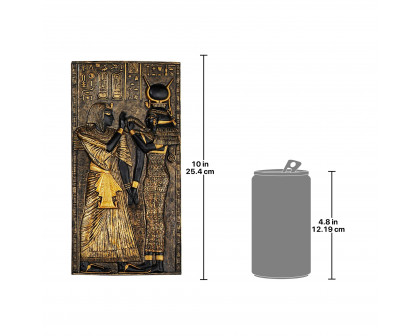 Toscano Egyptian Temple Stele Wall Plaque - Isis