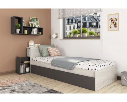 Trasman - Jazz Single Bed with Drawers and Nightstand