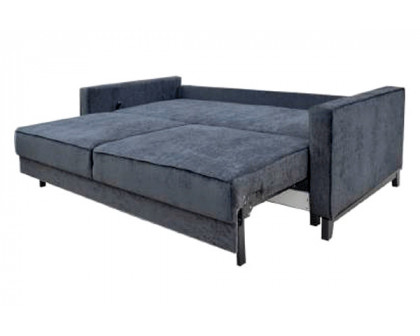 UA Collection - Pesaro Square Arms Convertible Sofa Bed in Gray, Fabric