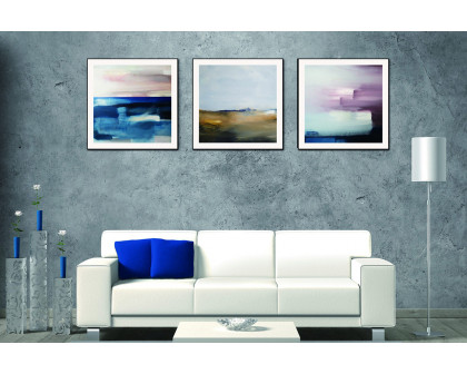 Whiteline - Isla 3-Piece Canvas Wall Art in Multicolor