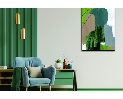 Whiteline - Verda Canvas Wall Art in Multicolor