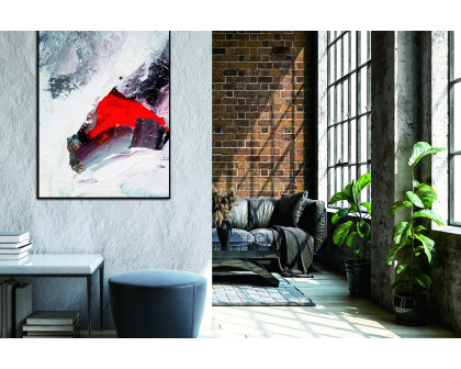 Whiteline - Rojo Canvas Wall Art in Multicolor