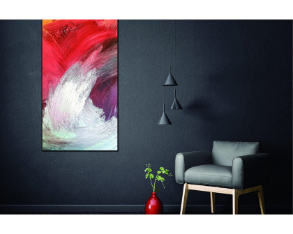 Whiteline - Flame Canvas Wall Art in Multicolor