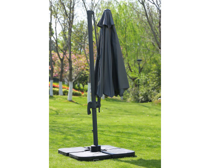 Whiteline - Climax/Aiden Umbrella Base in Black