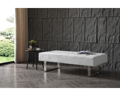 Whiteline Miami Bench - White