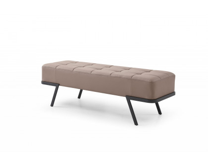 Whiteline Shadi Bench - Taupe