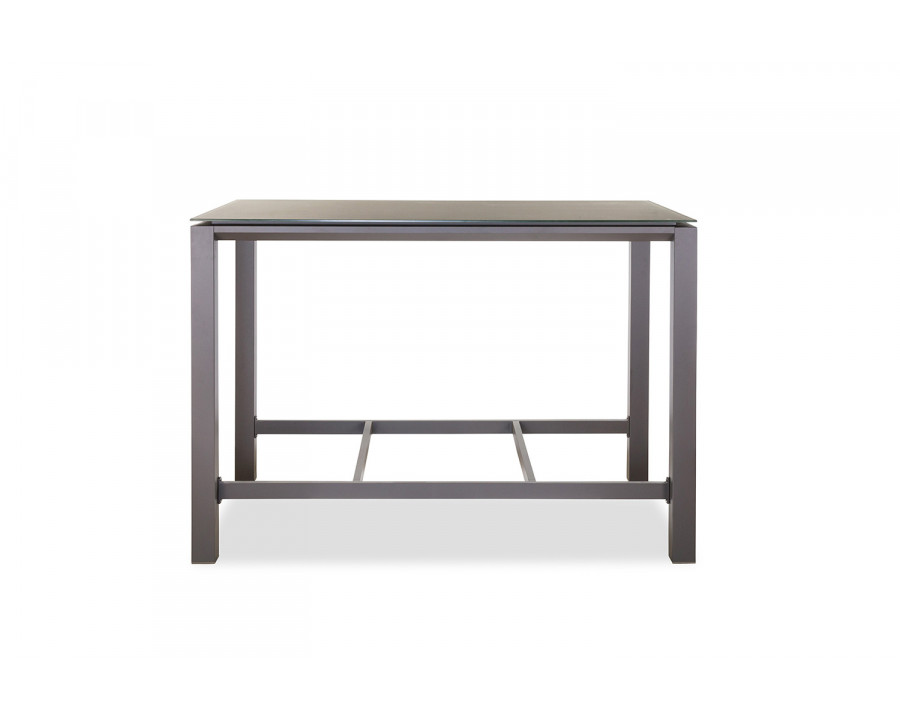 Whiteline - Vargas Outdoor Bar Table in Taupe