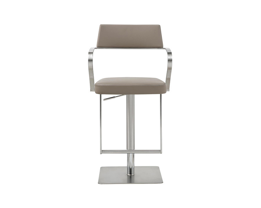 Whiteline Zuri Barstool - Taupe