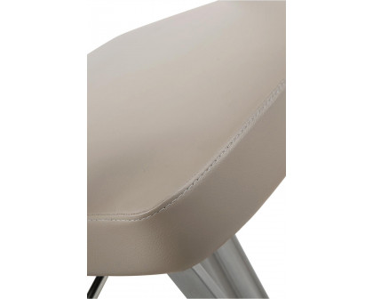 Whiteline Zuri Barstool - Taupe