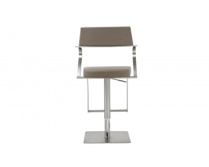 Whiteline Zuri Barstool - Taupe