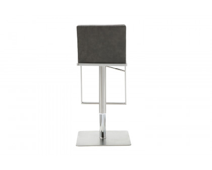 Whiteline Clay Barstool - Gray