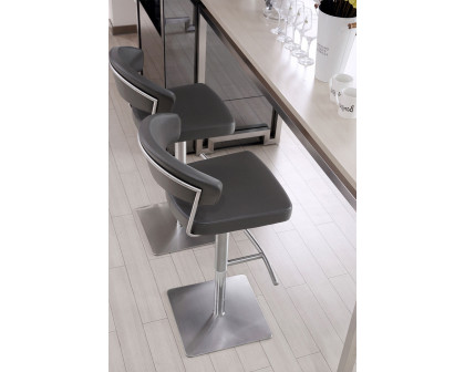 Whiteline™ Maureen Barstool - Dark Gray