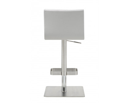 Whiteline Watson Barstool - White