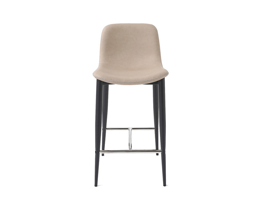 Whiteline - Franklin Counter Stool in Taupe