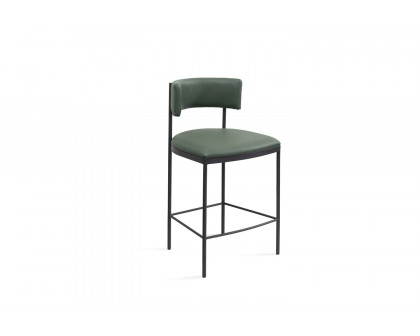 Whiteline - Envie Counter Stool in Green