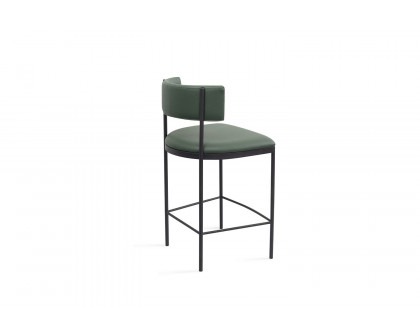 Whiteline - Envie Counter Stool in Green