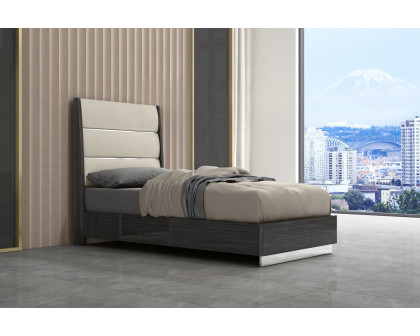 Whiteline Pino Bed Twin - Gray