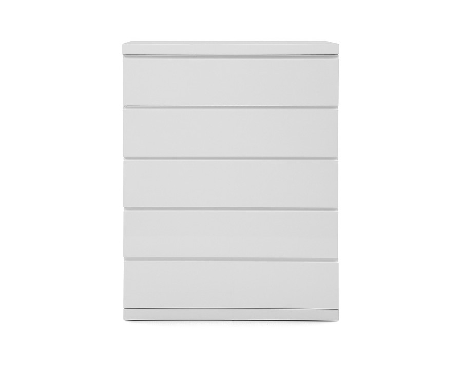 Whiteline - Anna Chest Of Drawers in White