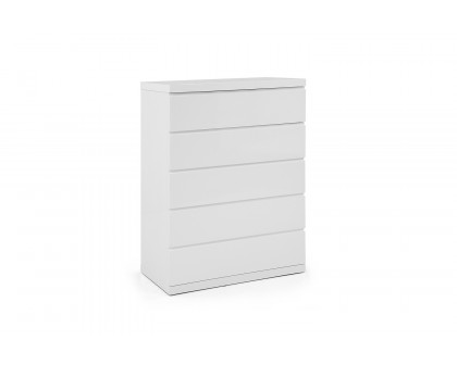 Whiteline - Anna Chest Of Drawers in White