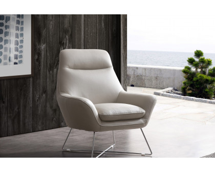 Whiteline Daiana Chair - Light Gray