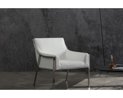 Whiteline™ Dalton Leisure Armchair - White