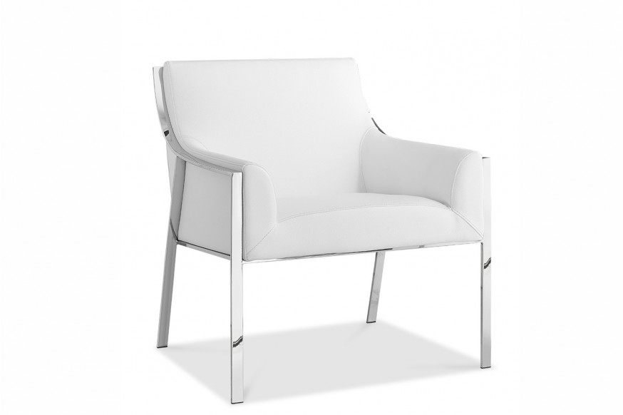 Whiteline™ Dalton Leisure Armchair - White