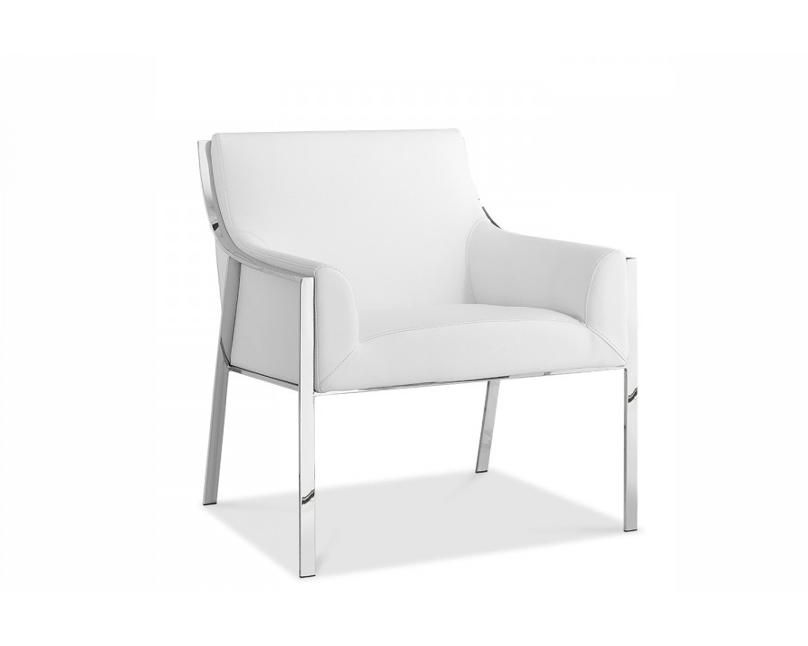 Whiteline - Dalton Leisure Armchair in White