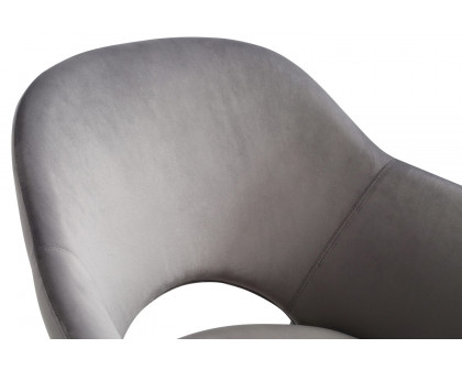 Whiteline Karla Leisure Chair - Gray